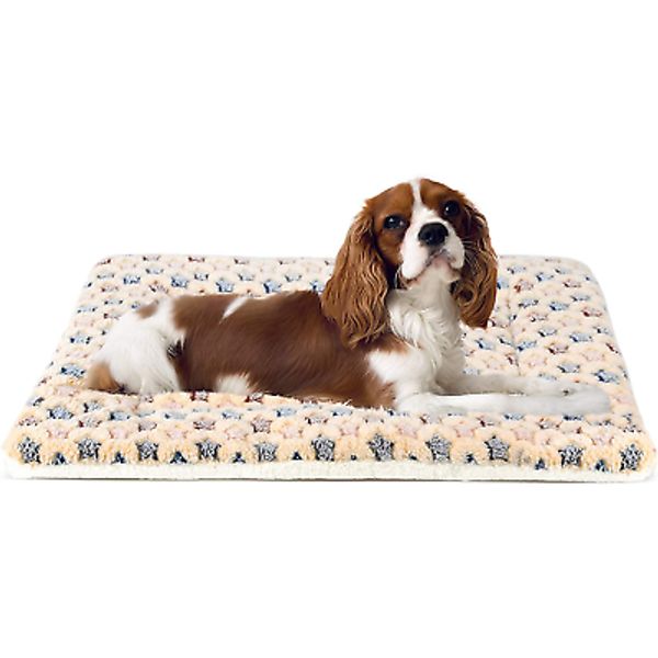 Ultra Soft Pet (Dog/Cat) Bed with Cute Prints |Machine Washable Bed Liner