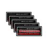 Muzzleloader Ammo Can Decal Gun AmmunitionBox Sticker Red Line American Flag 5Pk