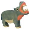 Holtztiger HT80160 Hippopotamus, Assorted Colours