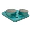 Trapezoidal Grinding Tooling Discs Bolt on Concrete Grinders Soft Bond 120 Grit