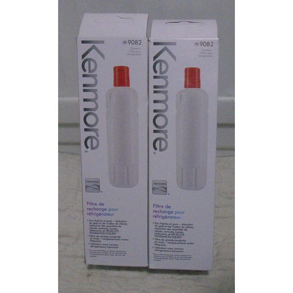 2 pack Kenmore 9082 Refrigerator Water Filter Replacement New in Package