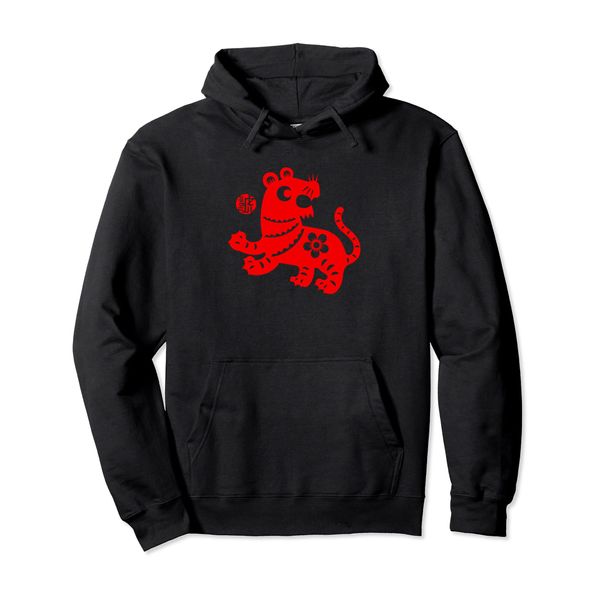Year of the Tiger Chinesisches Sternzeichen Lunar New Year Graphic Gift Pullover Hoodie