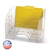Officemate Two-Way Organizer, 5-Tier, Clear (22924)
