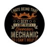Men Funny Lift I'm An Elevator Mechanic Technician PopSockets Swappable PopGrip