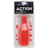 Action Plastic Pill Bottle Set, Red
