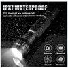 2500 Lumen Tactical Flashlight with Picatinny Rails Mount and Pressure Switch
