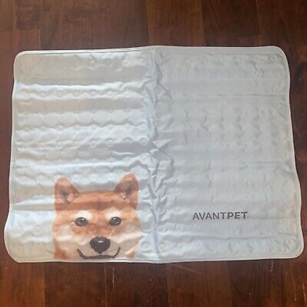 AVANTPET Reversible Comfortable Pet Cooling Pads for Cats Dogs, Med Shiva Inu