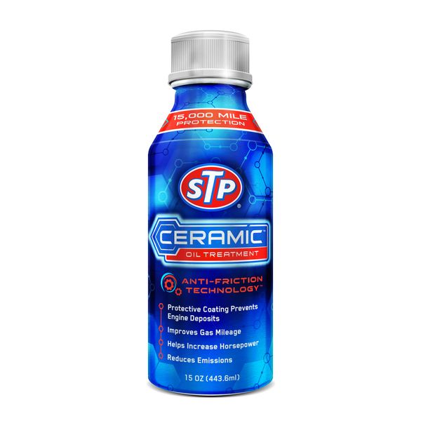 STP Ceramic Oil Treatment, Protective Coating and Anti-Friction Technology, 15 Oz (19387)