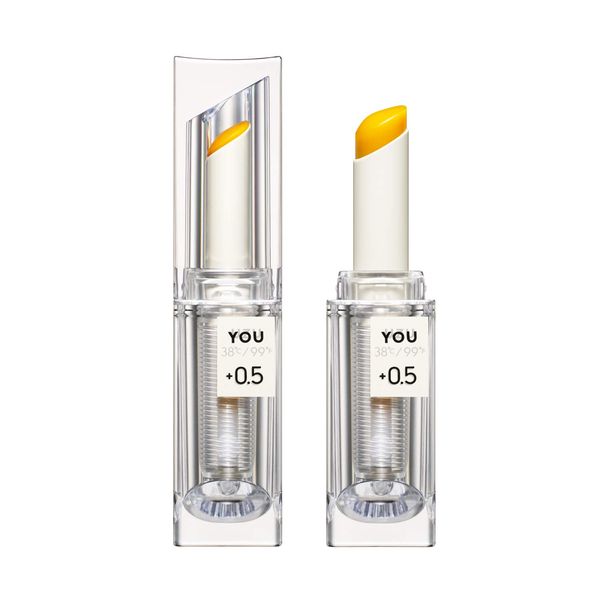 UZU BY FLOWFUSHI 38°C / 99°F Lip Balm [+0.5 Clear] Lip Care, Skin Beautifungus, Fragrance-free, Hypoallergenic