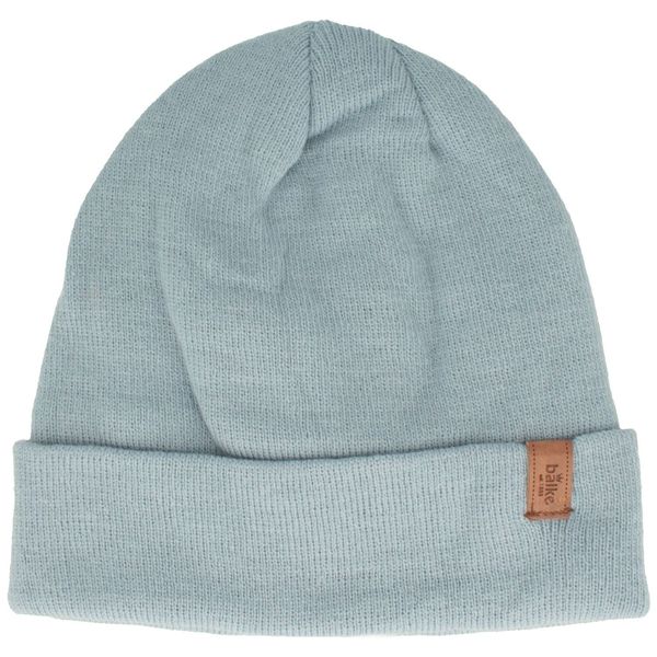 Breiter Knitted hat, winter hat, beanie with soft Thinsulate lining, Bleu, One Size