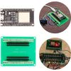 Binghe ESP development board with chip CP2102 micro interface + ESP WiFi WLAN expansion board + Bluetooth 2-in-1 microcontroller compatible with Arduino for Windows/Linux (2 x ESP set)