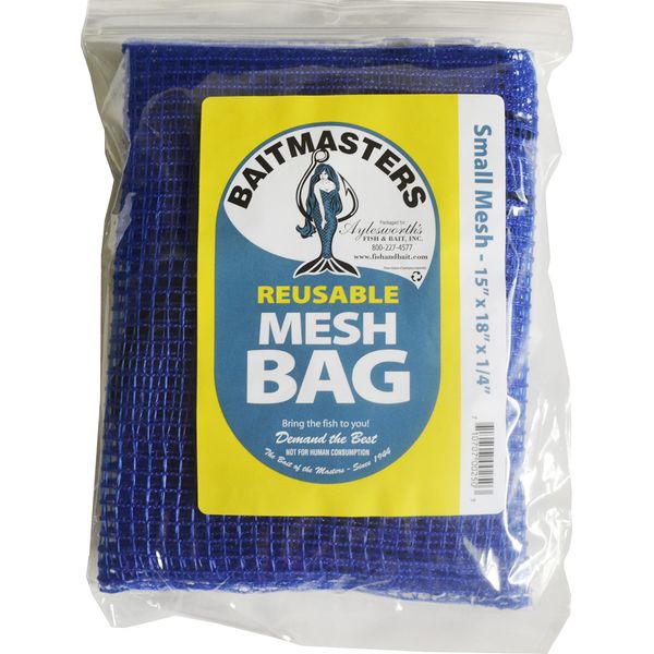 Baitmasters Reusable Fish Chum Mesh Bag Dispenser - Small Hole
