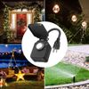 2 Pack 24H Mechanical Outdoor Light Timer w/3Prong Timer Outlet Automatic Switch