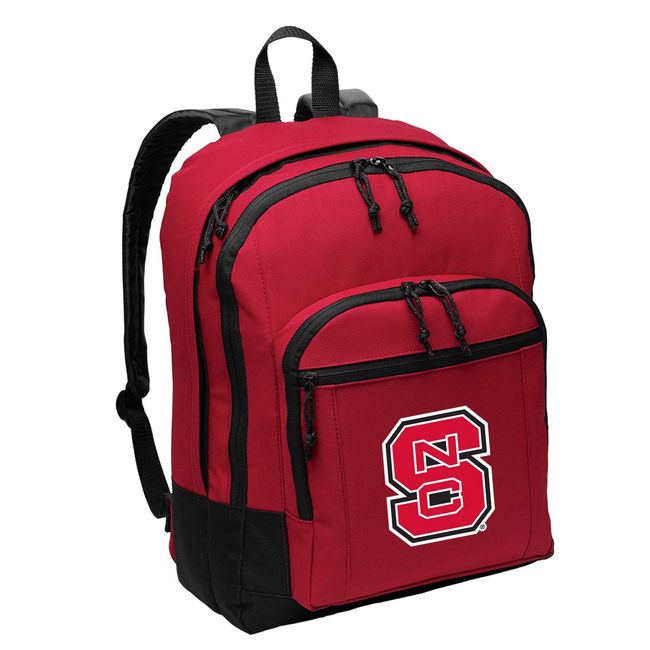 Broad Bay NC State Backpack MEDIUM CLASSIC Style With Laptop Sleeve