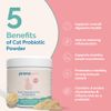 PranaPets Cat Probiotic Powder | Digestive Aid and Immune Support for Cats