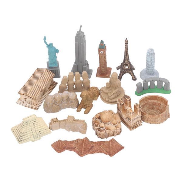 17PCS Miniature Egyptian Pyramid Model Kit Educational Toys For Various Occasion