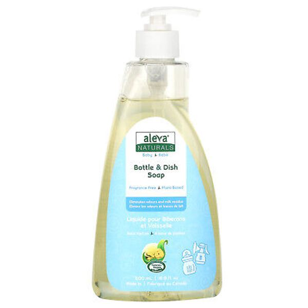 Baby, Bottle & Dish Soap, Fragrance Free, 16.9 fl oz (500 ml)