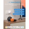 Meross Smart Plug Mini 13A WiFi Plug Compatible with HomeKit, Alexa, Google Home, SmartThings Wireless Remote Control Plug No Hub Required (1 Pack)