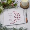 Personalised Mum In Loving Memory Butterflies Design Guest Book