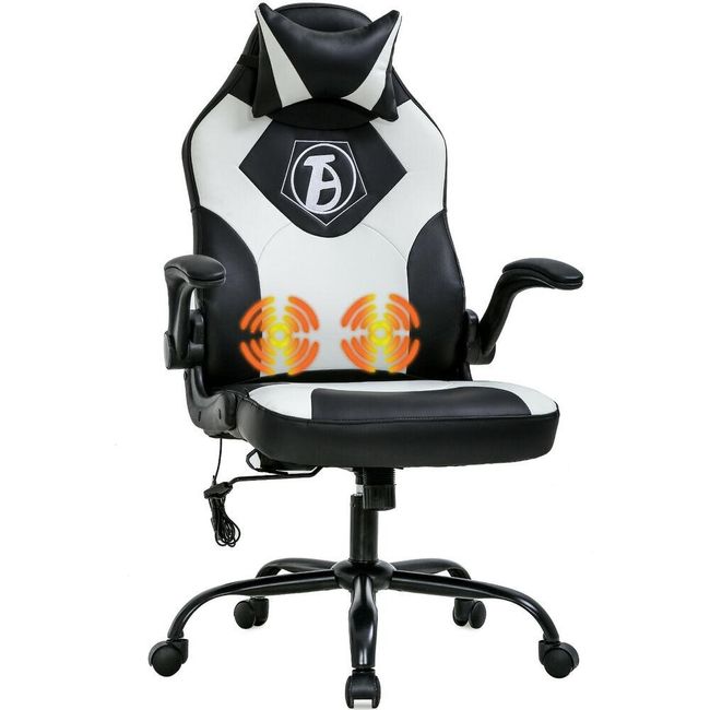 Gaming Chair Computer Chair Desk Chair PU Leather Adjustable Office Chair