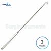 3 Pcs Covalt Spay Hook Veterinary surgical instruments Stainless German Grade