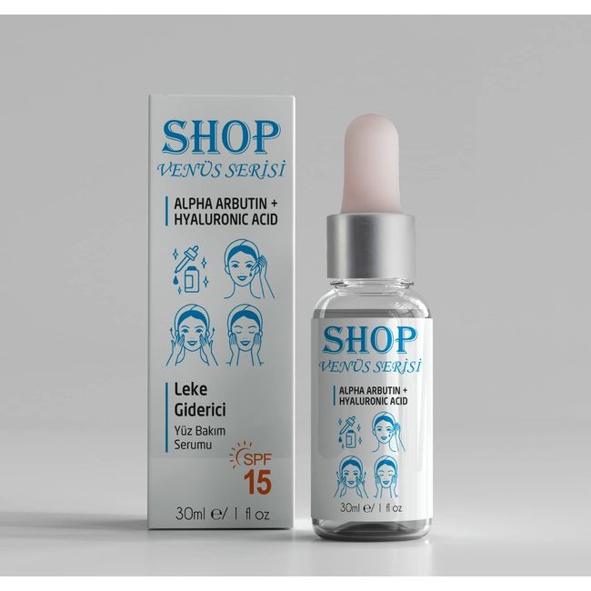 Shop Leke Gidermeye Yardımcı Cilt Tonu Eşitleyici Cilt Bakım Serumu 30 ml Arbutin %2 + Hyaluronic Acid