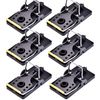 6x MOUSE TRAPS - Spring Snap Trap High Power Sprung Trap Vermin / Pest Control **6pk**