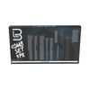 L3VEL3 Hair Comb Set 9pk