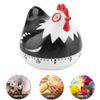 FastUU Cooking Timer - Oven & Boiled Egg Timer for Kitchen & Home Baking (Black)