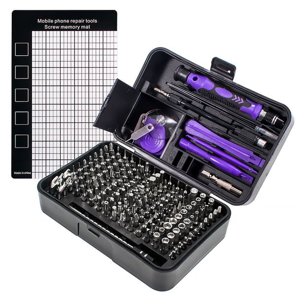 170 in 1 Precision Screwdriver Set PC Cell Phone Electronics Repair Tool Kit