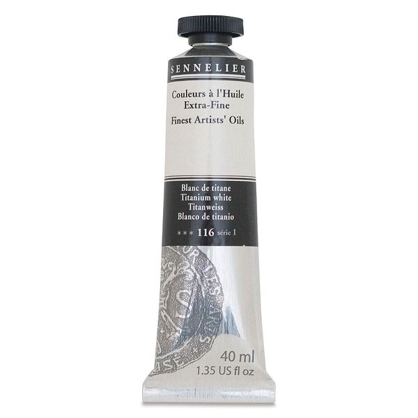 New 40ml Artist Oil Titanium White