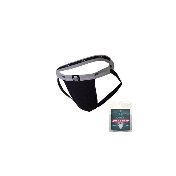 MM Edition Herren Supporter Jockstrap, schwarz/Grau, M