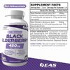 EAS Black Elderberry 450mg | Supports Healthy Immune Response | 120 Tablets