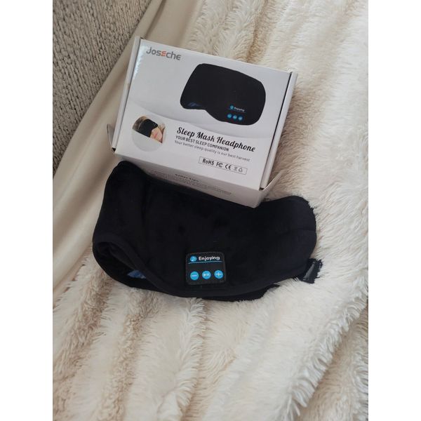 Bluetooth Sleeping Eye Mask Headphone Sleep Travel Music Eye Cover Wireless