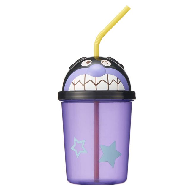 Anpanman Die Cut Straw Cup, 10.1 fl oz (300 ml)