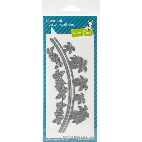 Lawn Cuts Custom Craft Die-Palm Tree Border