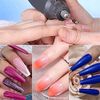 luoshaPUCY 100 Pieces Nail Sanding Bands with 2 Pieces Nail Drill Bits 180 Grit for 3/32 Inch Nail Drill Bit for Electric Nail Drill Nail art Manicure Pedicure Nail Drill