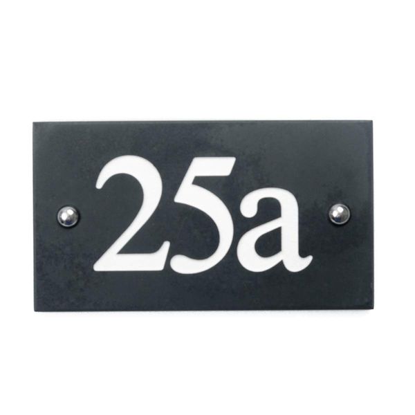 Black Slate House Numbers 100-999