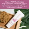 smartSOLUTIONS Straight N' Curl Serum 12 oz, | Smooths & Straightens | Curves & Curls | Paraben-Free | Plant-based
