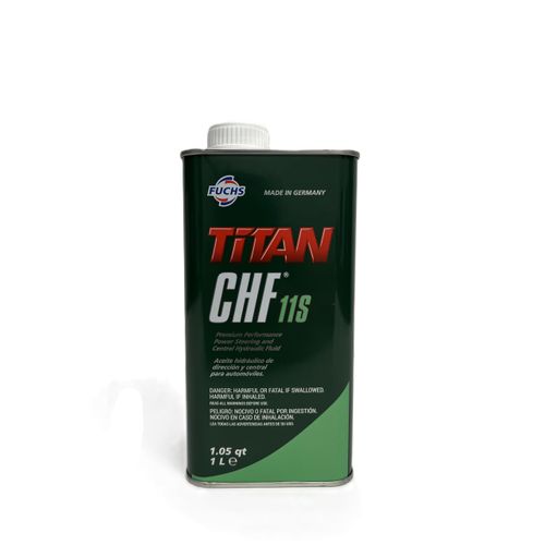 Titan CHF 11S Premium Performance Power Steering and Central Hydraulic Fluid with a Wide Application and Approval Profile for Various Manufacturers