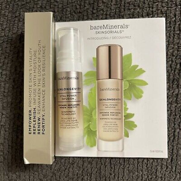 BareMinerals Skinsorials Skinlongevity Vital Power Infusion 7.5ml/0.25oz Travel