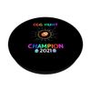 Egg Hunt Champion Funny Dad Easter Announcement PopSockets Swappable PopGrip