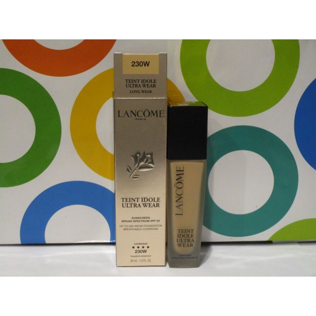 LANCOME ~ TEINT IDOLE ULTRA WEAR LONG WEAR FOUNDATION ~ # 230 (W) ~ BOXED