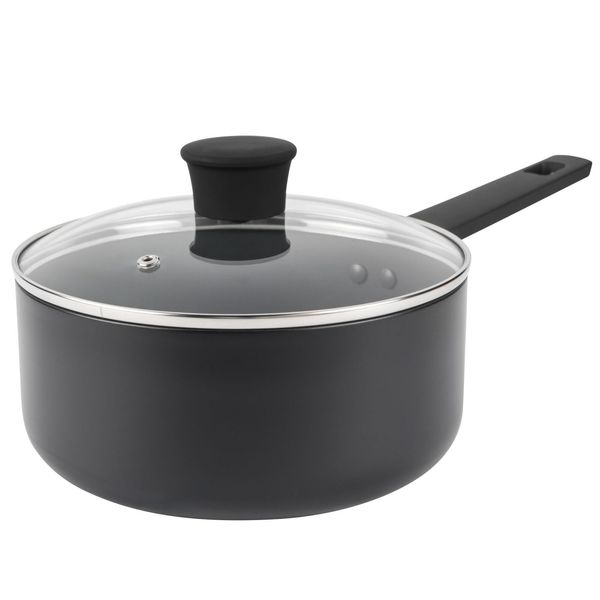 Kitchen Essentials 16cm Non-Stick Induction Easy Clean Saucepan with Lid
