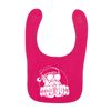 Flox Creative Bright Pink Bib Xmas Time Tattooed Santa