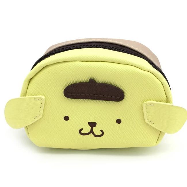 K Company Sanrio Characters Double-Sided Face Pouch Pompompurin CRM1-PN