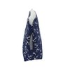 Fabric Cosmetic Bag - Anchor on Blue - Washable - Gift Birthday Thank You School Wedding
