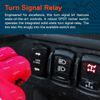 True Mods UTV ATV LED Turn Signal Light Blinker Kit [SPDT Rocker Switch Contr...