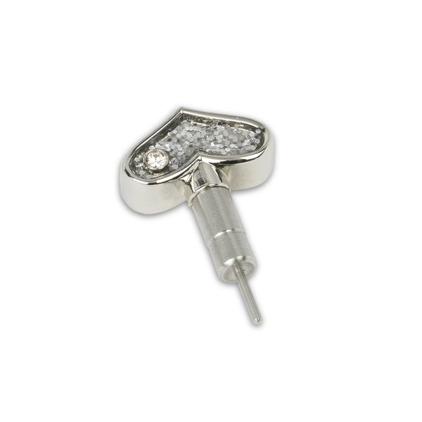 Glitter Jack Pierce with SIM PIN/DAA-JPMGS/Deff (Heart/Crystal)