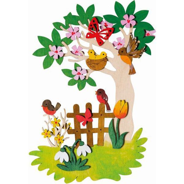 Kuhnert - spring window cling